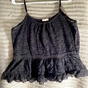 Lace tank top